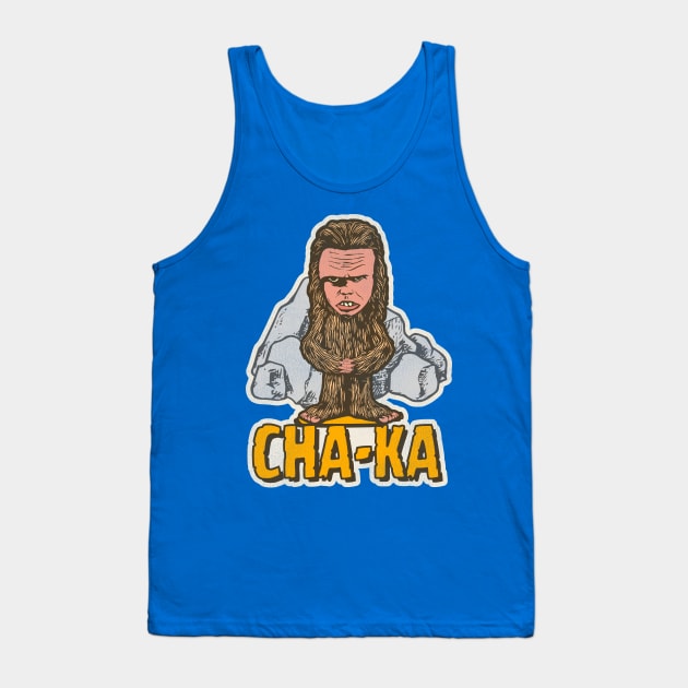 Cha-Ka Pakuni Tank Top by darklordpug